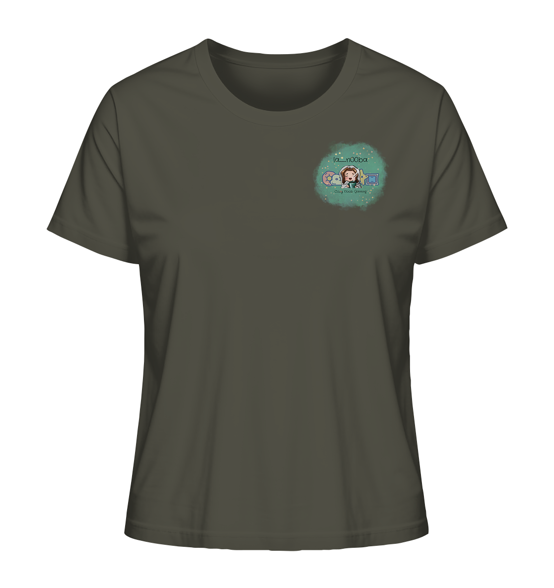 La_N00ba Logo - Ladies Organic Shirt