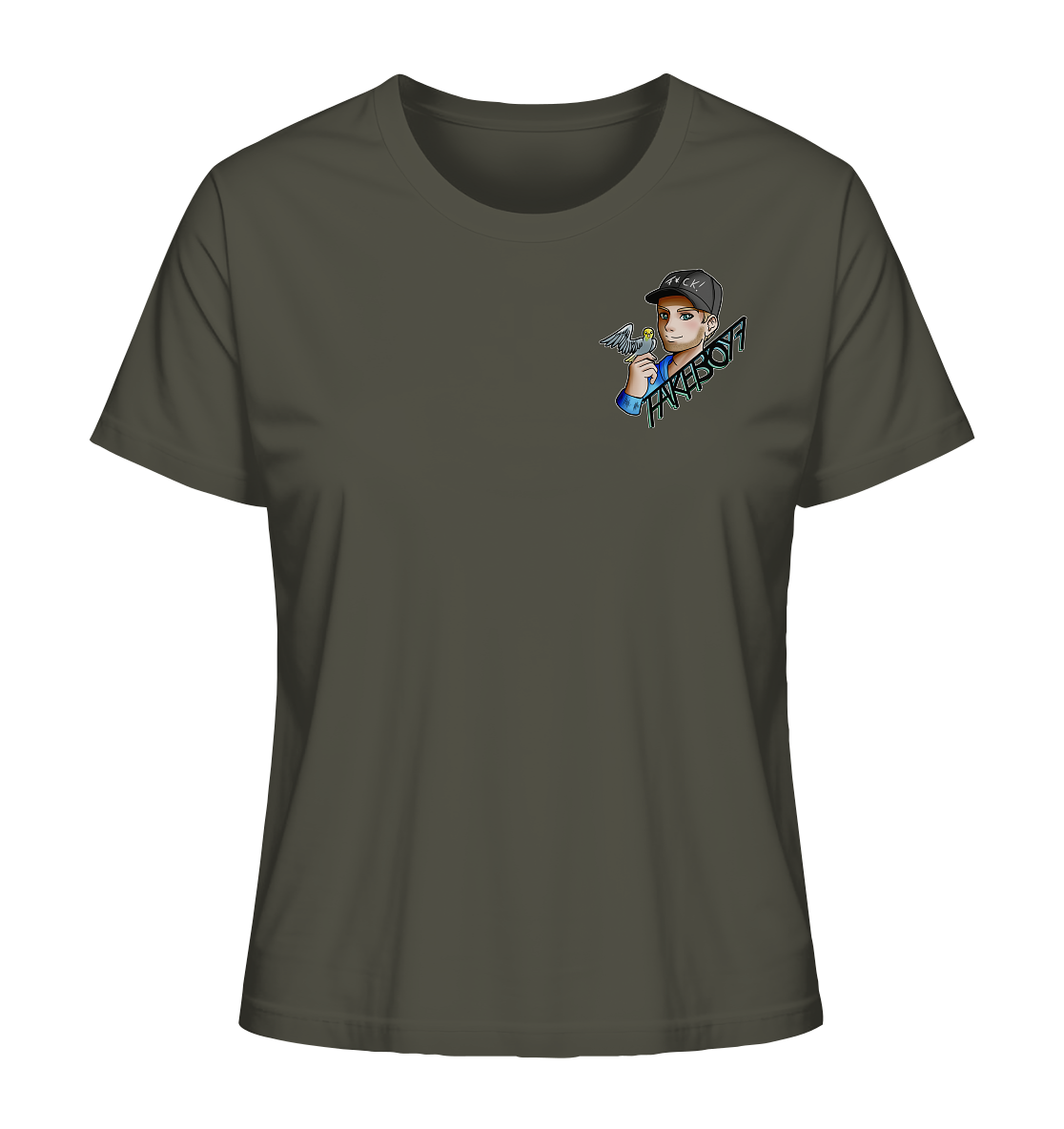 Fakeboy7 Logo - Ladies Organic Shirt