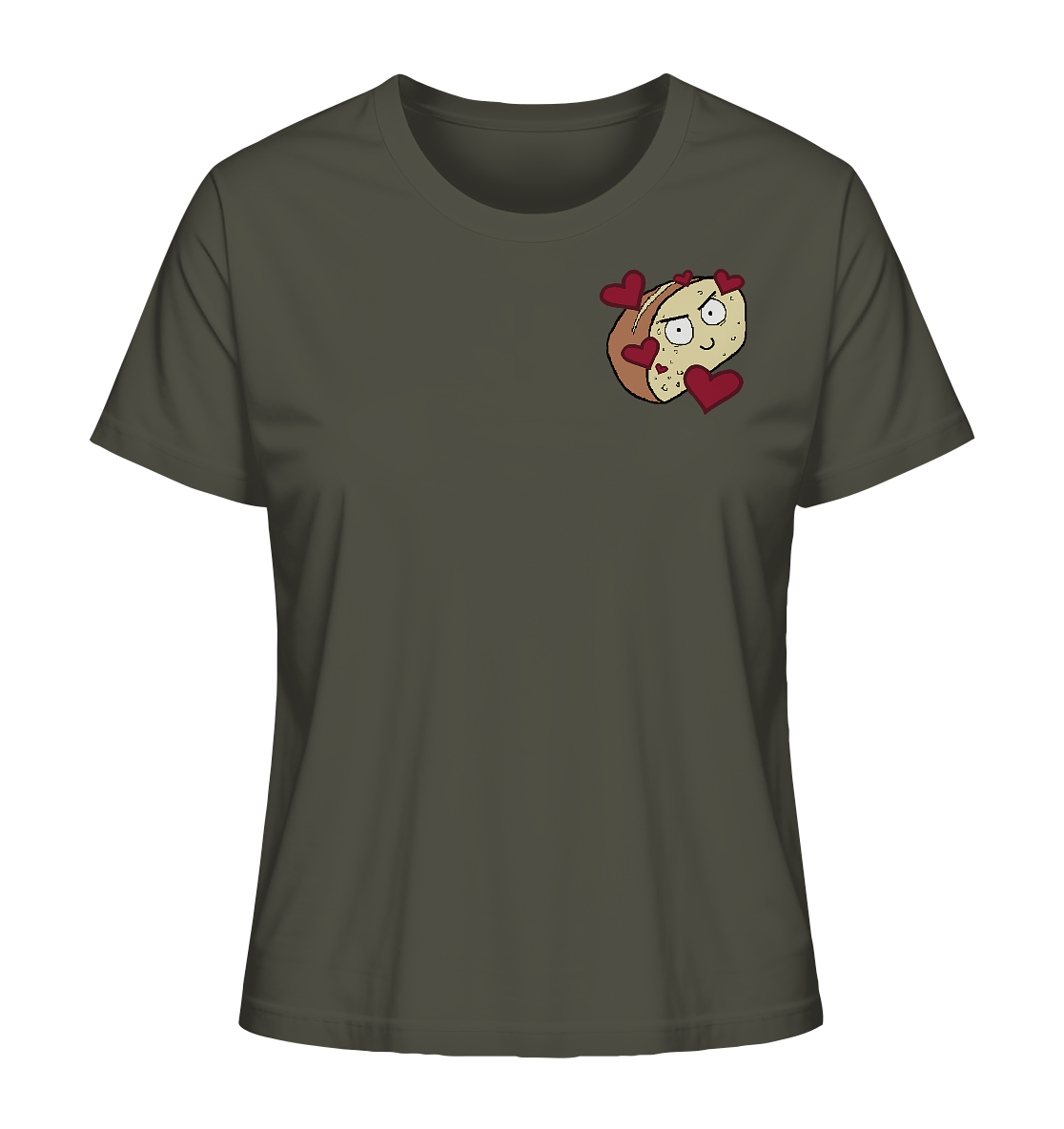 Aylana87 Herzbrot - Ladies Organic Shirt
