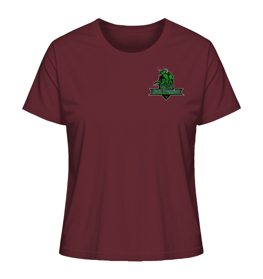 JackDeggino Logo - Ladies Organic Shirt