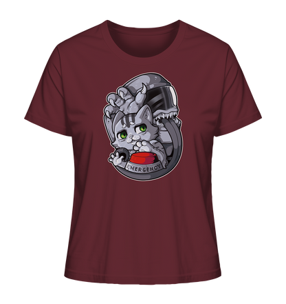 FeineKatze Among Kopf - Ladies Organic Shirt