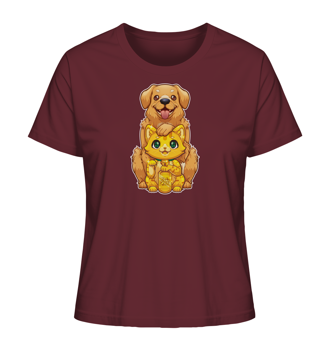 FeineKatze Goldig - Ladies Organic Shirt