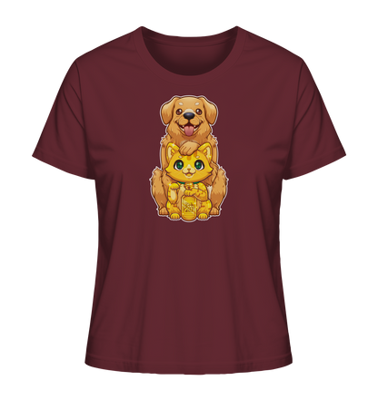 FeineKatze Goldig - Ladies Organic Shirt