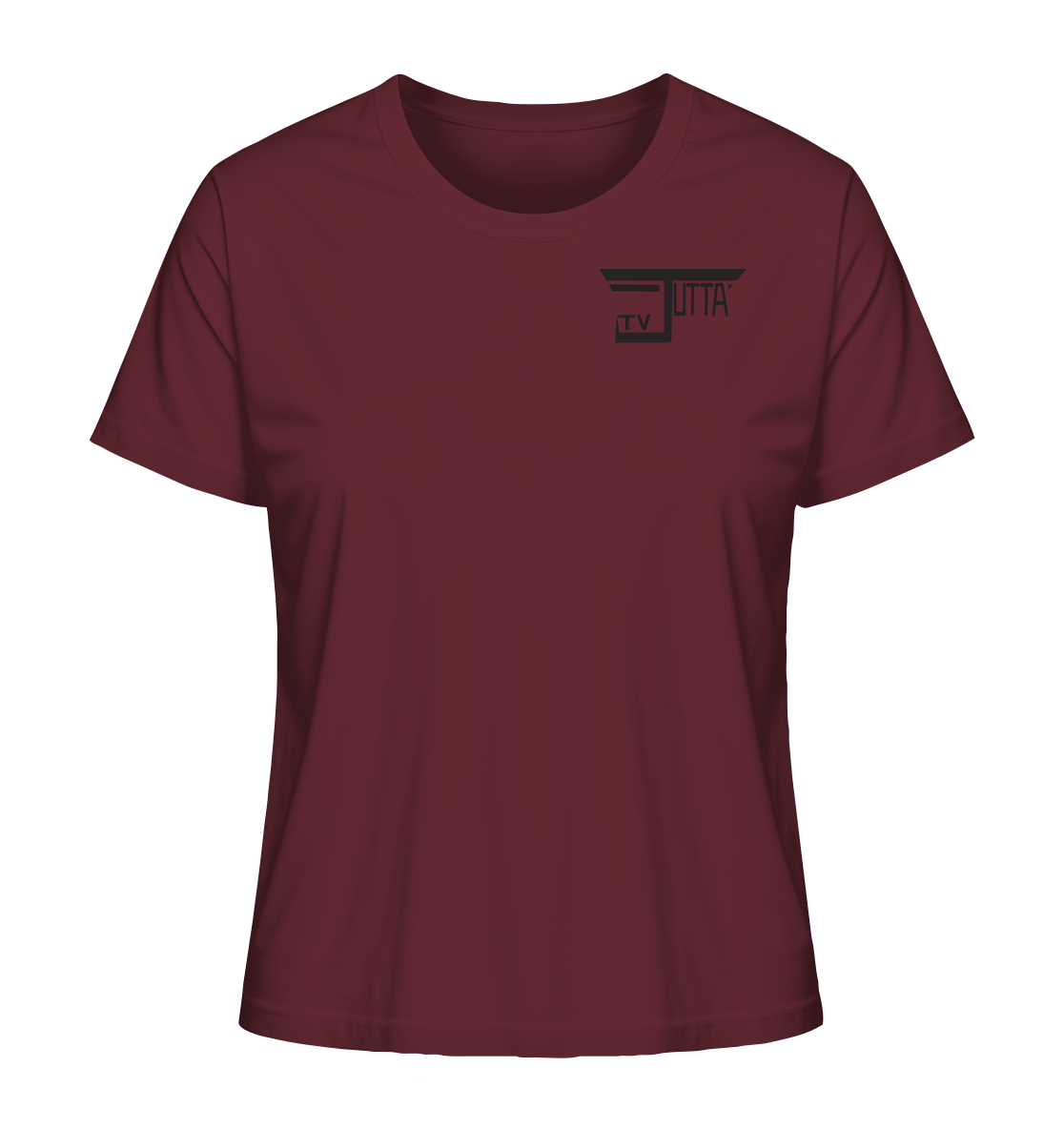 Jutta_tv Schriftzug - Ladies Organic Shirt