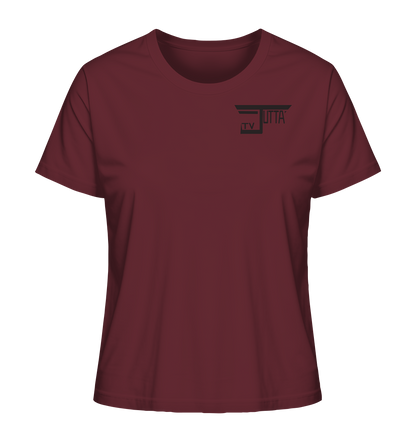 Jutta_tv Schriftzug - Ladies Organic Shirt
