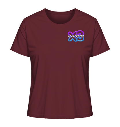 x3_kaspa Logo - Ladies Organic Shirt