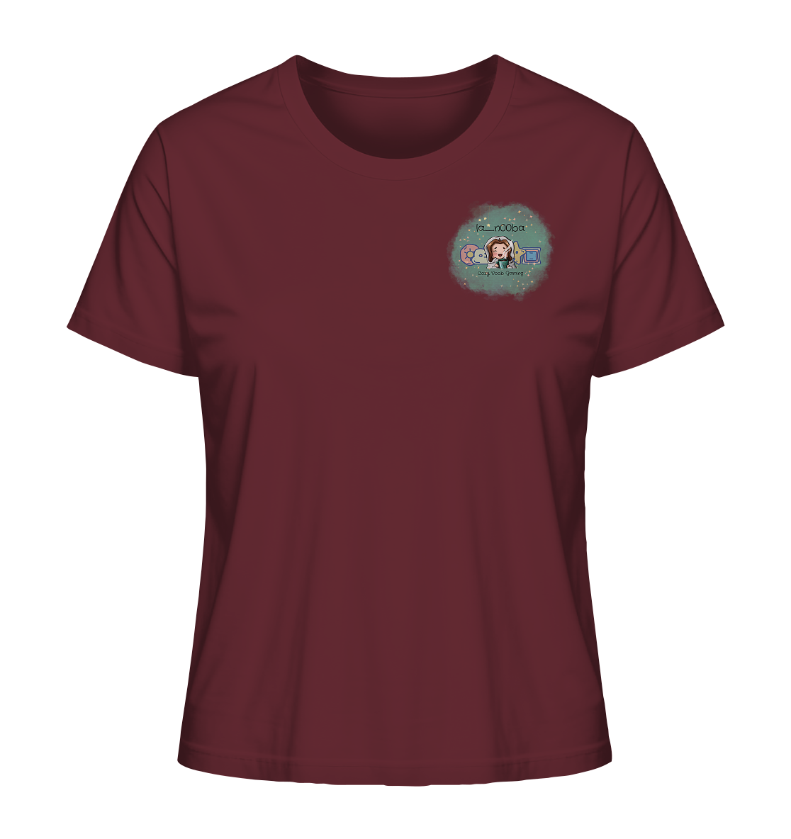 La_N00ba Logo - Ladies Organic Shirt