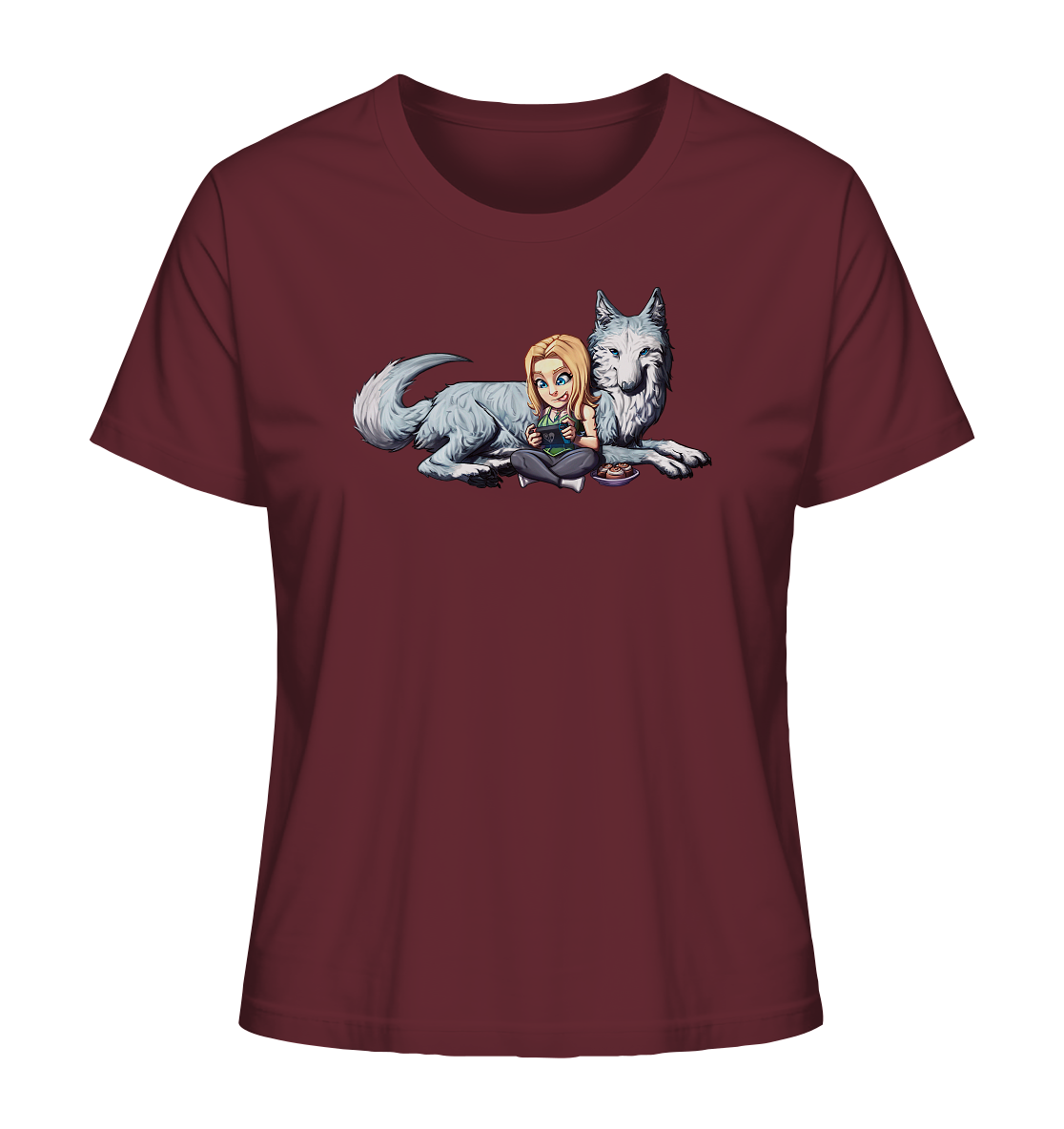 StaceyLucia Wolf - Ladies Organic Shirt