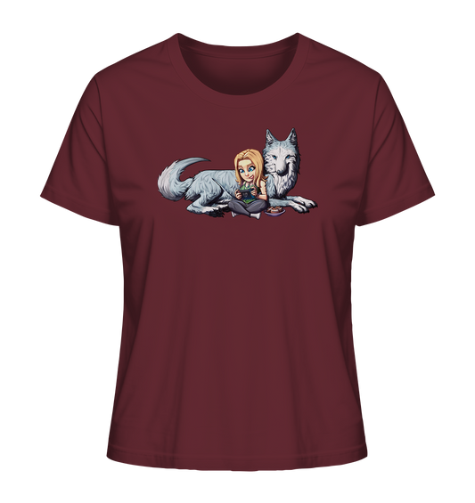 StaceyLucia Wolf - Ladies Organic Shirt