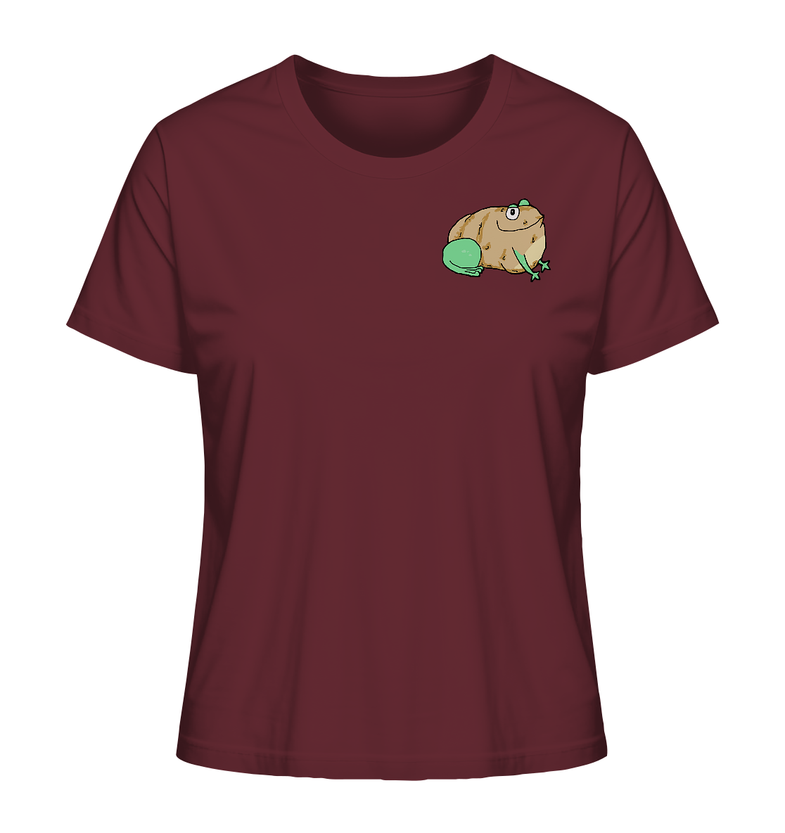 Aylana87 Kartoffelfrosch - Ladies Organic Shirt