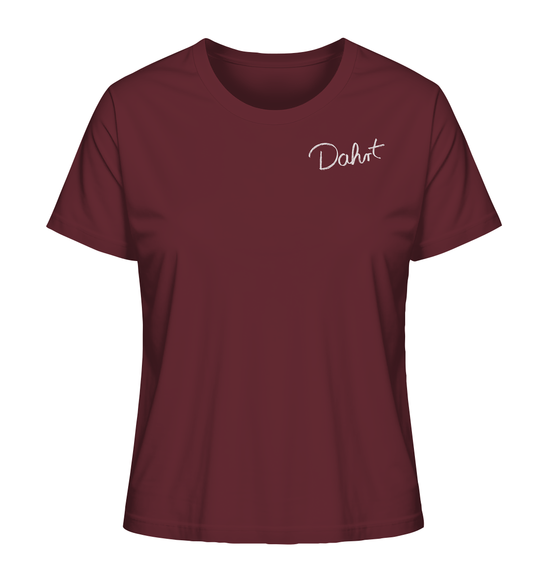 D4HRT Unterschrift - Ladies Organic Shirt