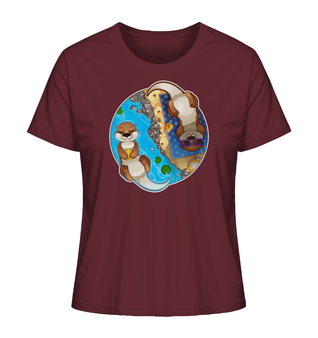 FeineKatze Otter - Ladies Organic Shirt
