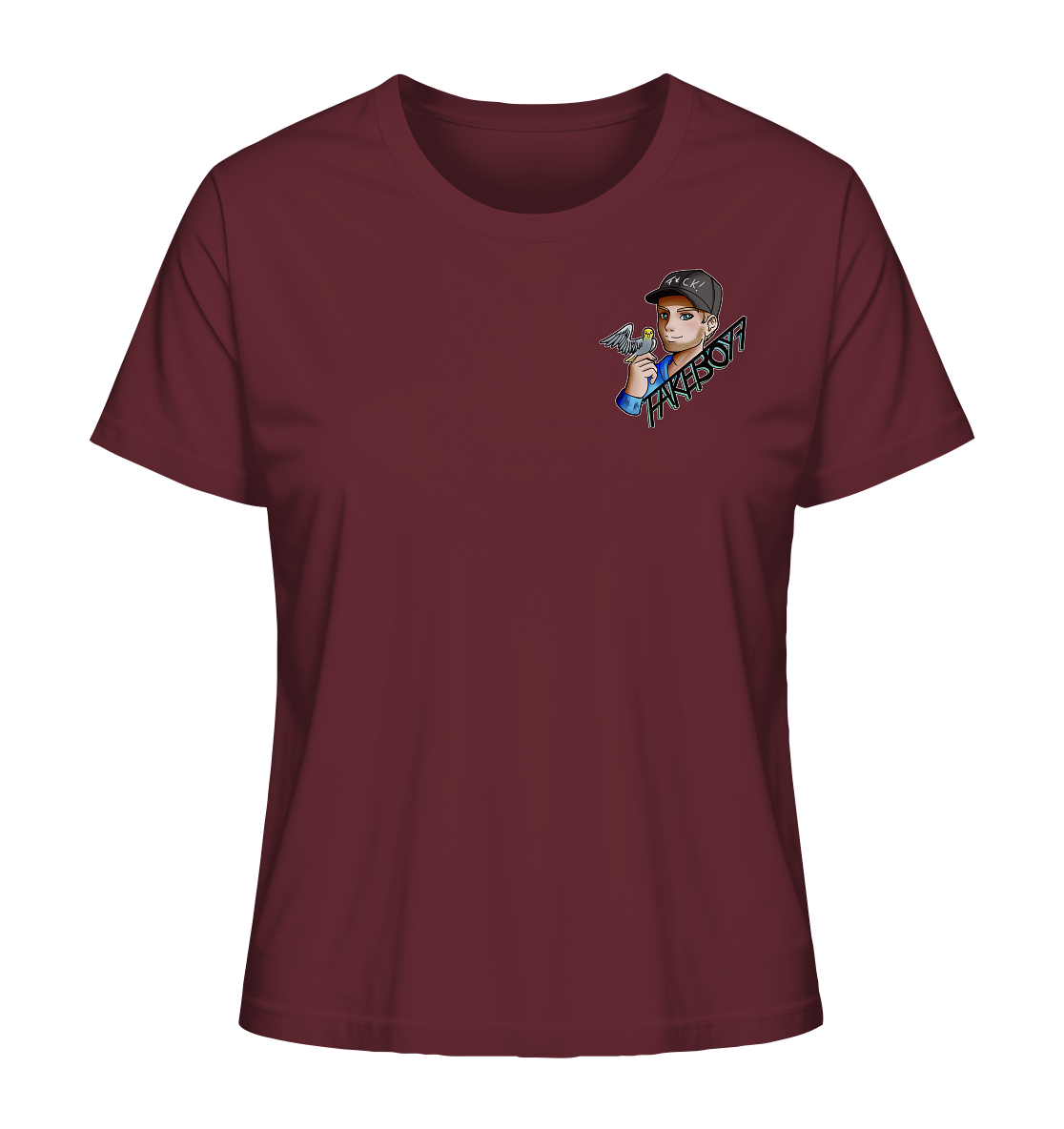 Fakeboy7 Logo - Ladies Organic Shirt