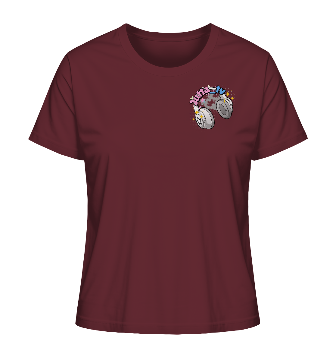 Jutta_tv Logo2 - Ladies Organic Shirt