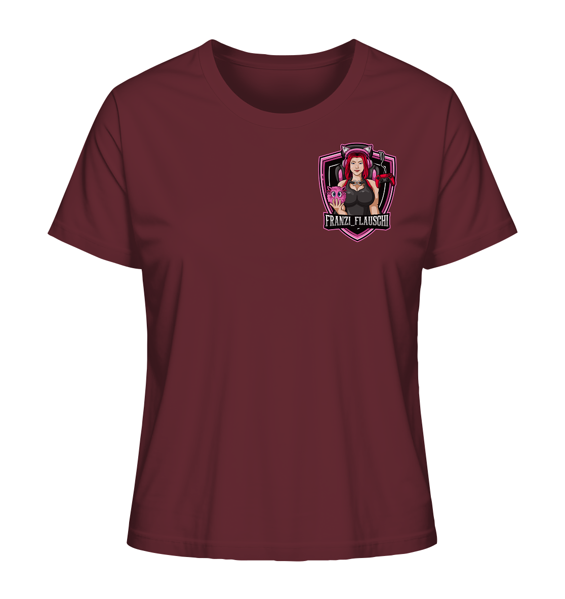 Franzi_Flauschi Logo - Ladies Organic Shirt