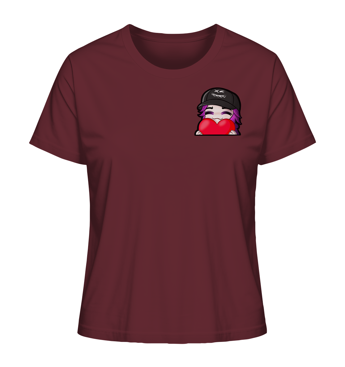 x3_kaspa Love - Ladies Organic Shirt
