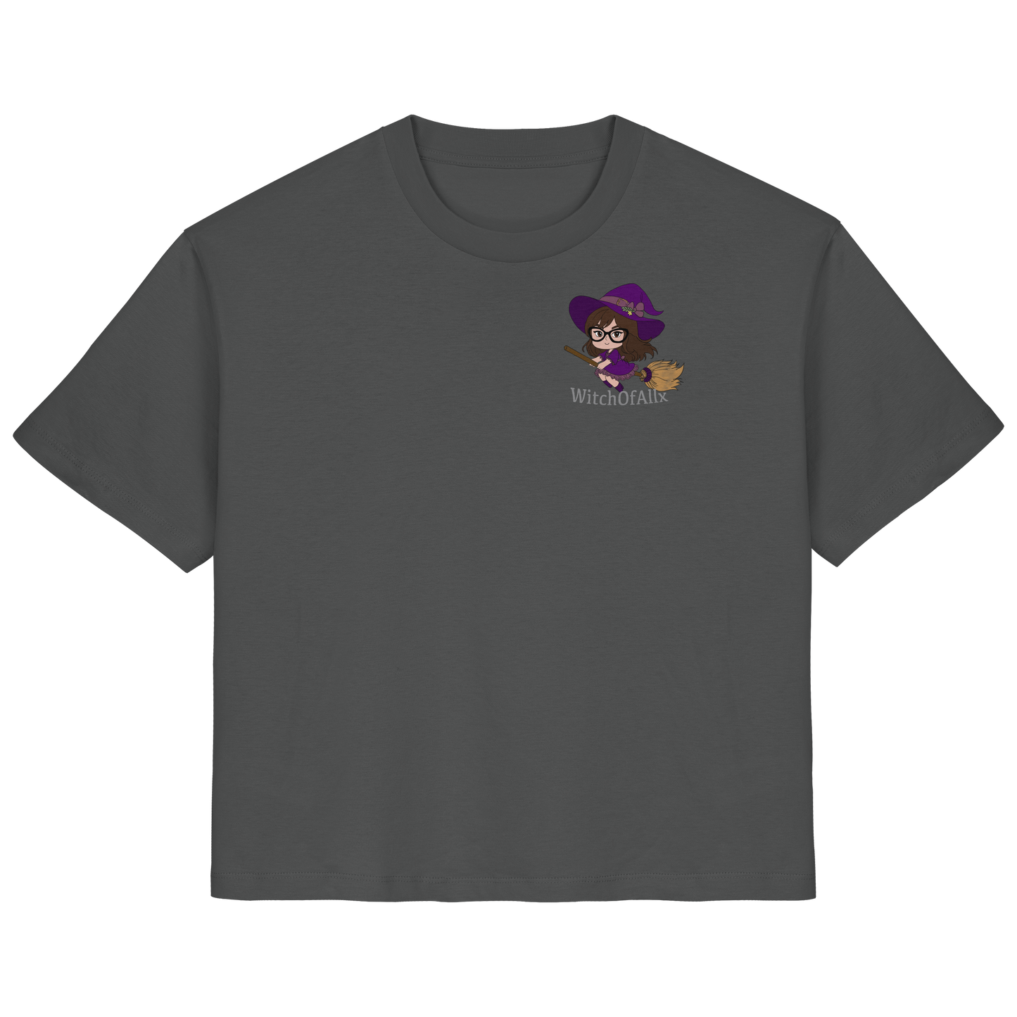 WitchOfAllx Besen - Ladies Organic Shirt