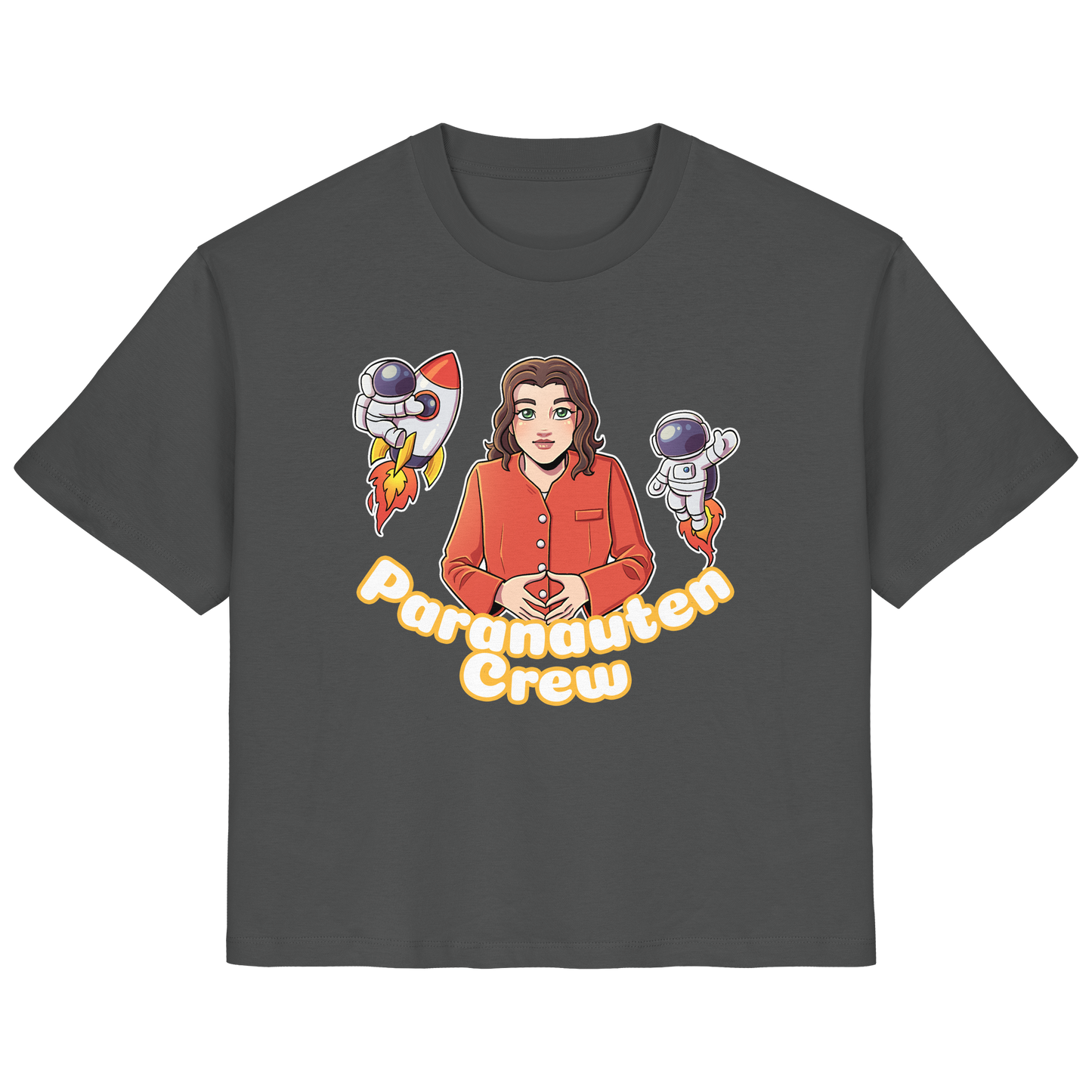 kairPARAvell Paranauten Crew - Ladies Organic Shirt (Frontprint)