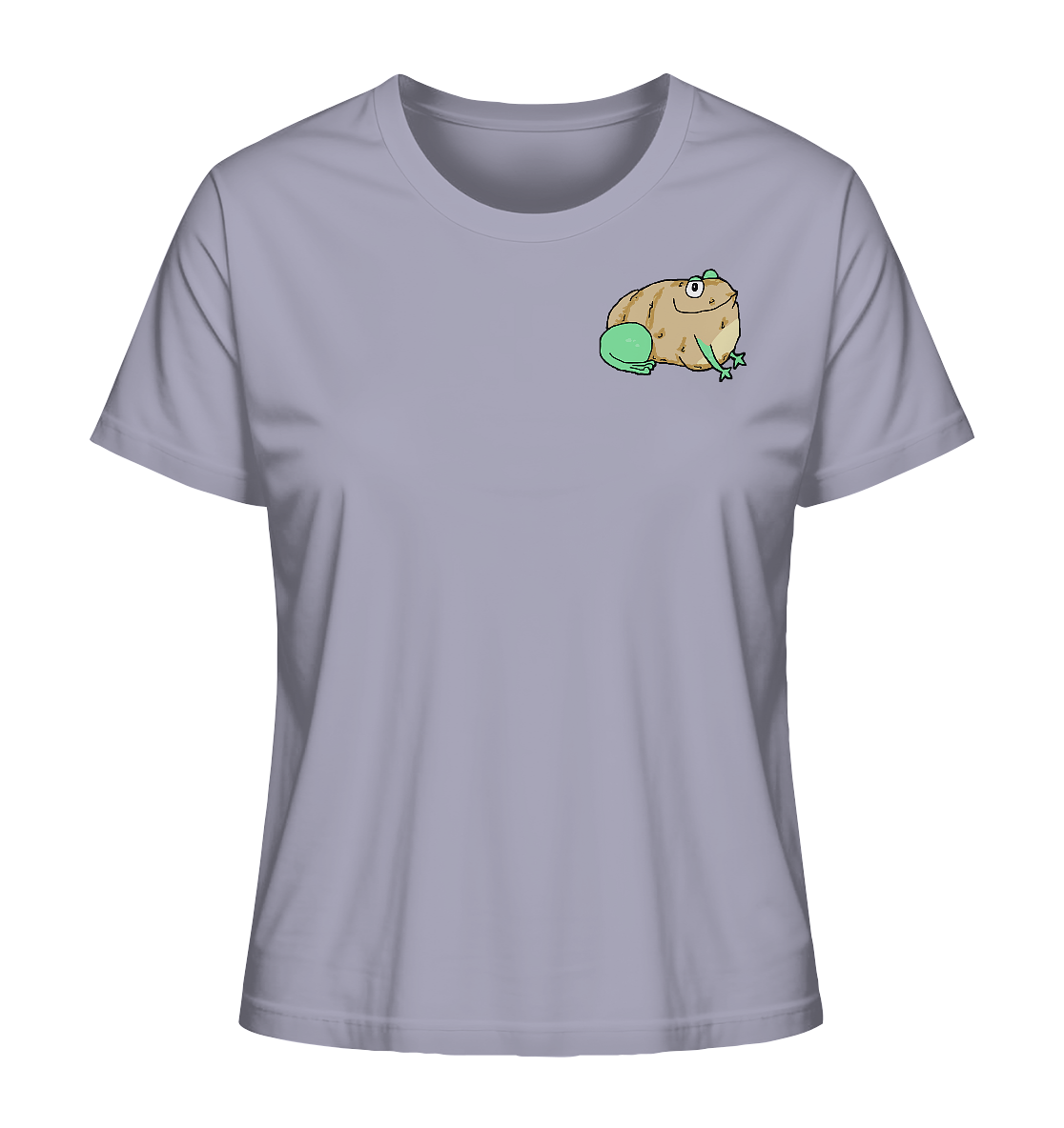 Aylana87 Kartoffelfrosch - Ladies Organic Shirt