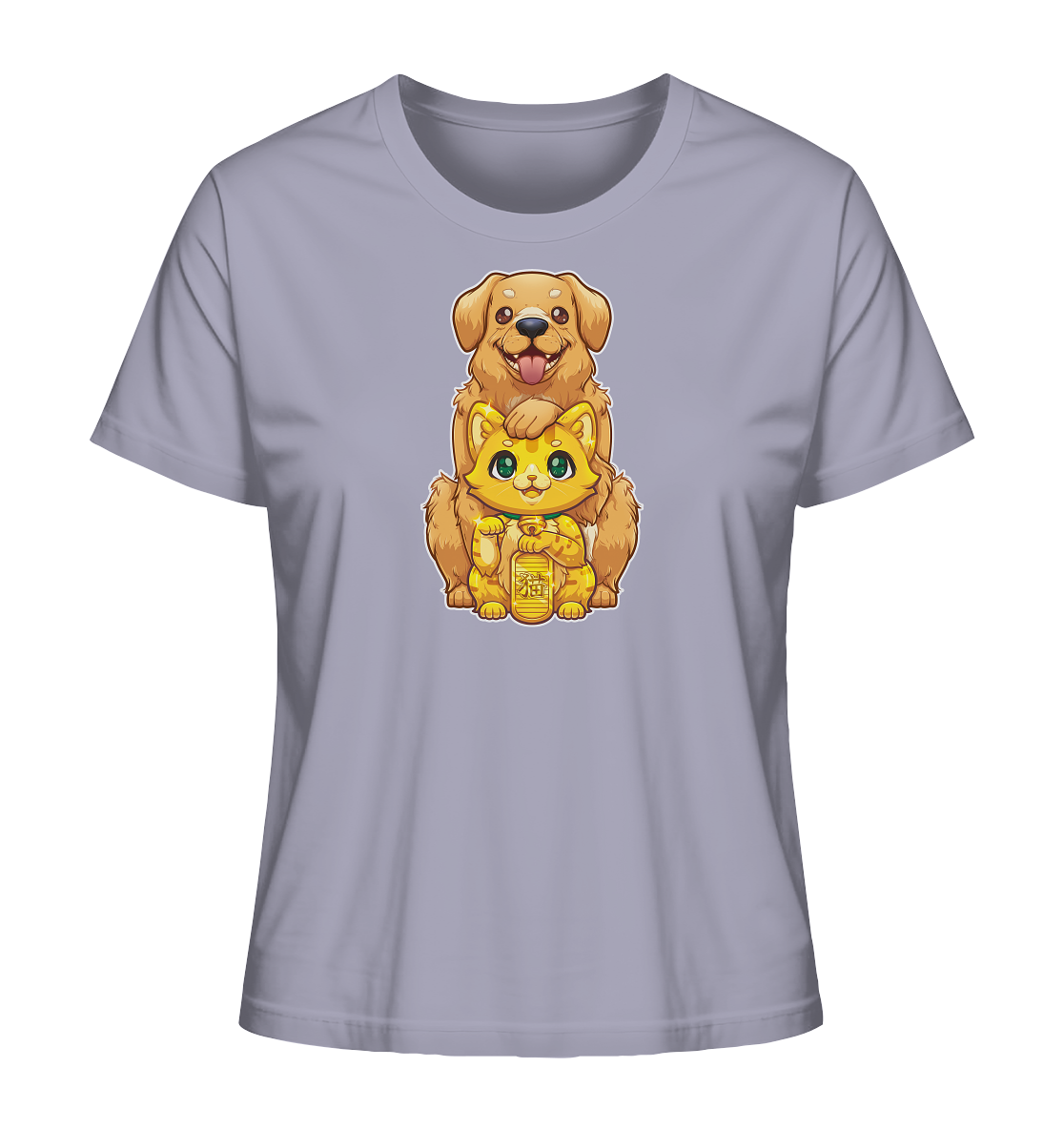FeineKatze Goldig - Ladies Organic Shirt