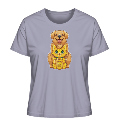 FeineKatze Goldig - Ladies Organic Shirt