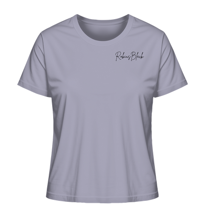 RobiusBlack Unterschrift - Ladies Organic Shirt