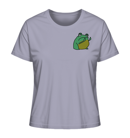 Aylana87 Kackfrosch - Ladies Organic Shirt