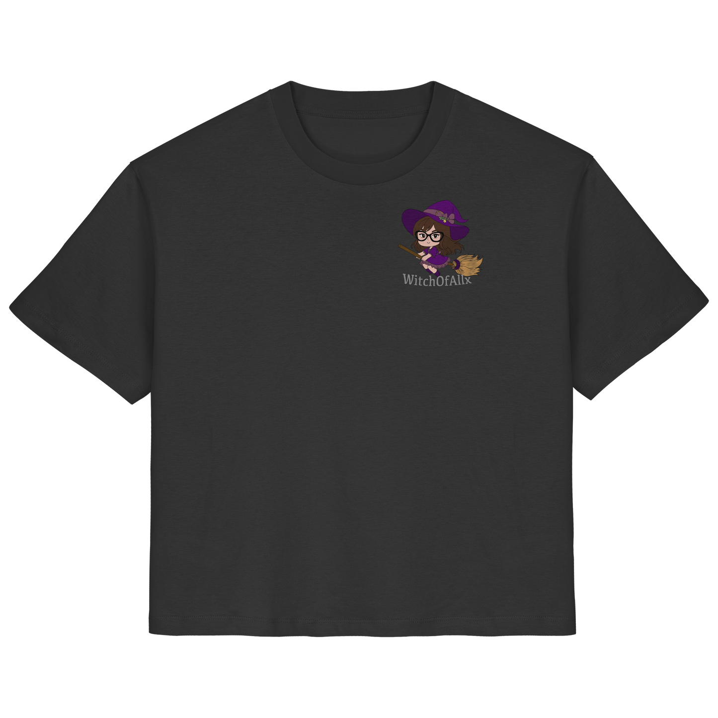 WitchOfAllx Besen - Ladies Organic Shirt
