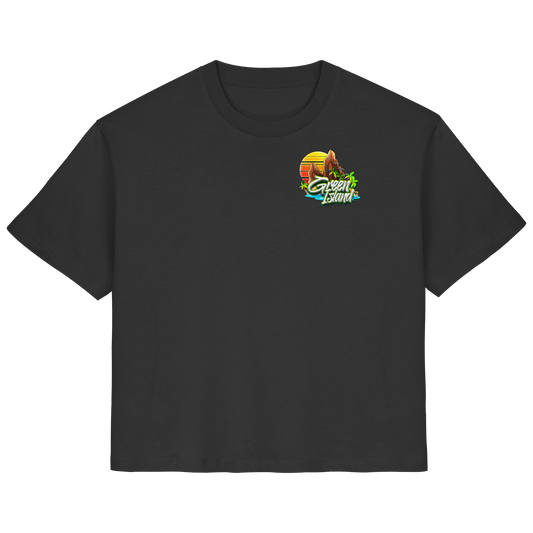 Greenislandndrp Logo - Ladies Organic Shirt
