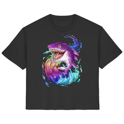 LupiArts Megalodon Crested - Ladies Organic Shirt