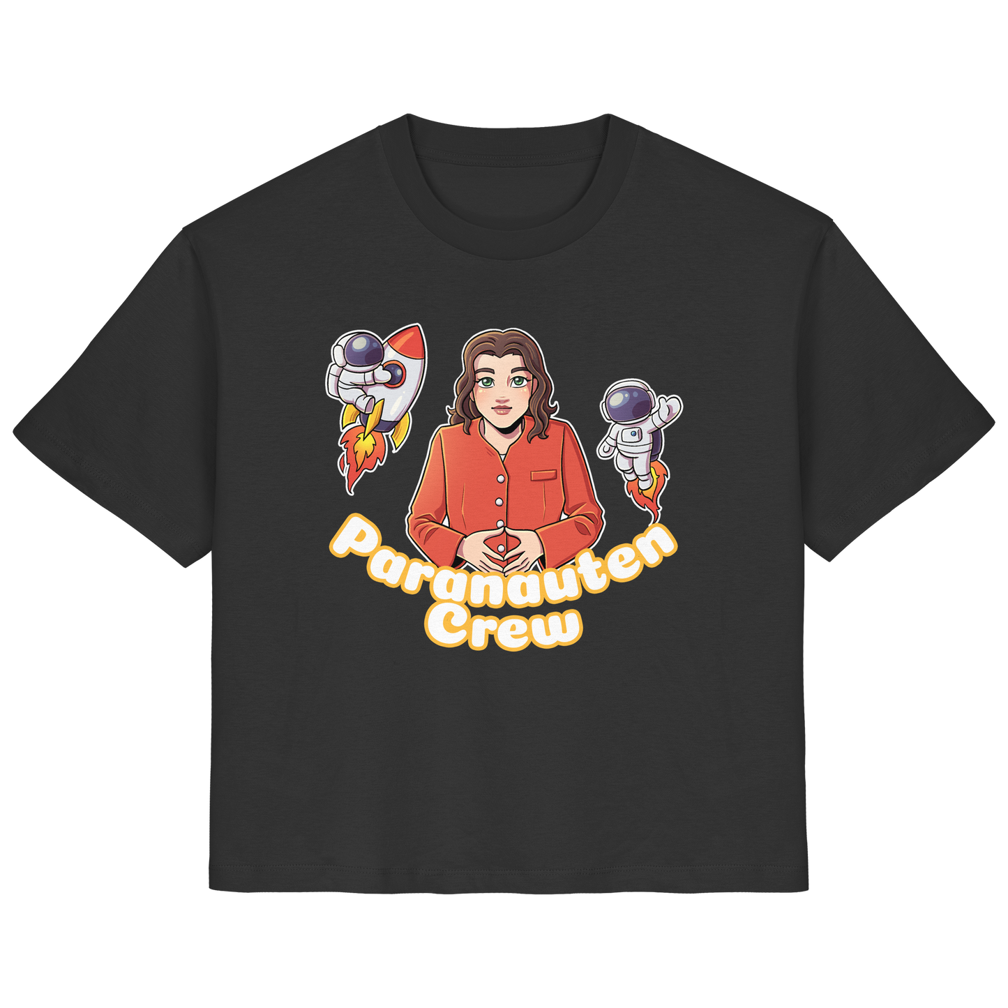 kairPARAvell Paranauten Crew - Ladies Organic Shirt (Frontprint)
