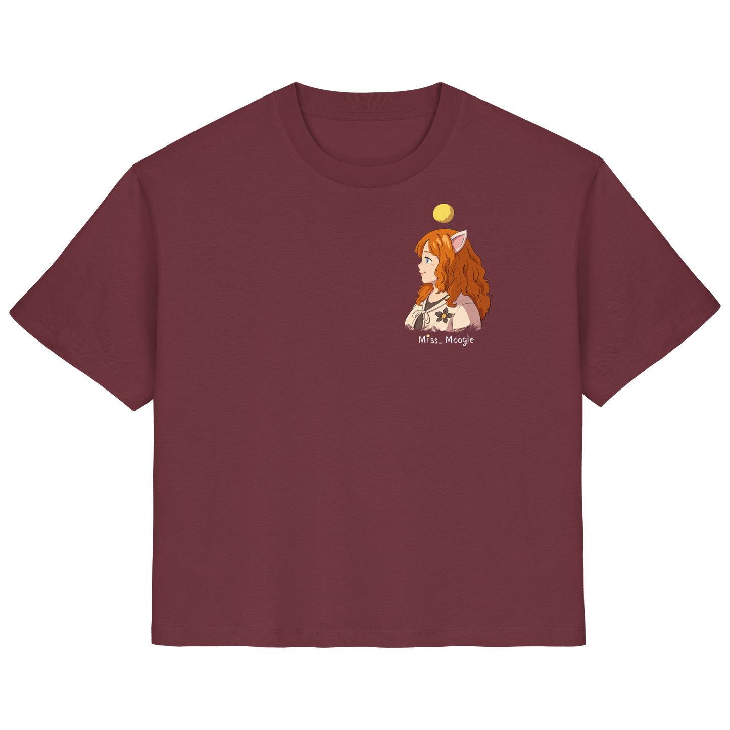 Miss_Moogle Logo colour - Ladies Organic Shirt