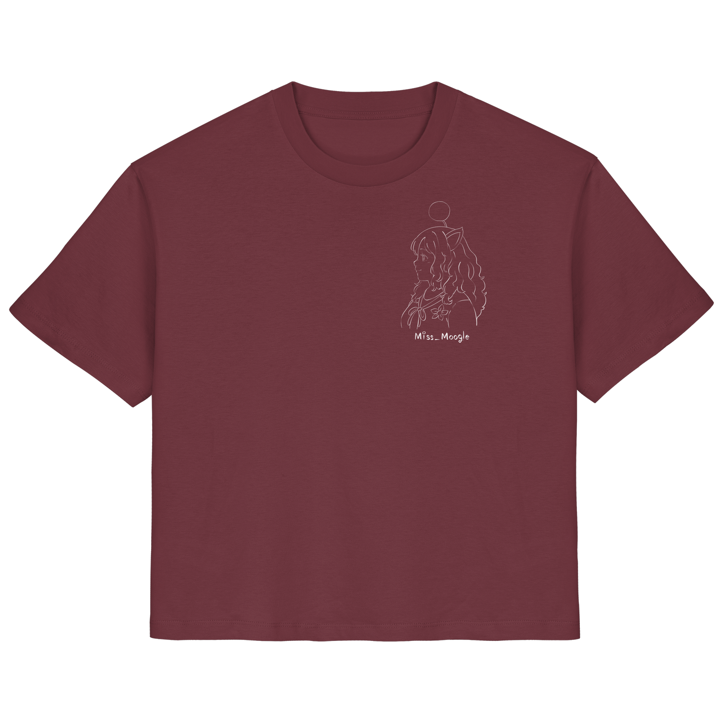 Miss_Moogle Logo Sign - Ladies Organic Shirt