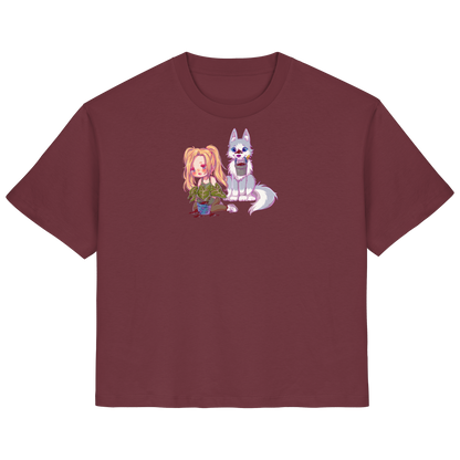 StaceyLucia Wolf Chibi - Ladies Organic Shirt