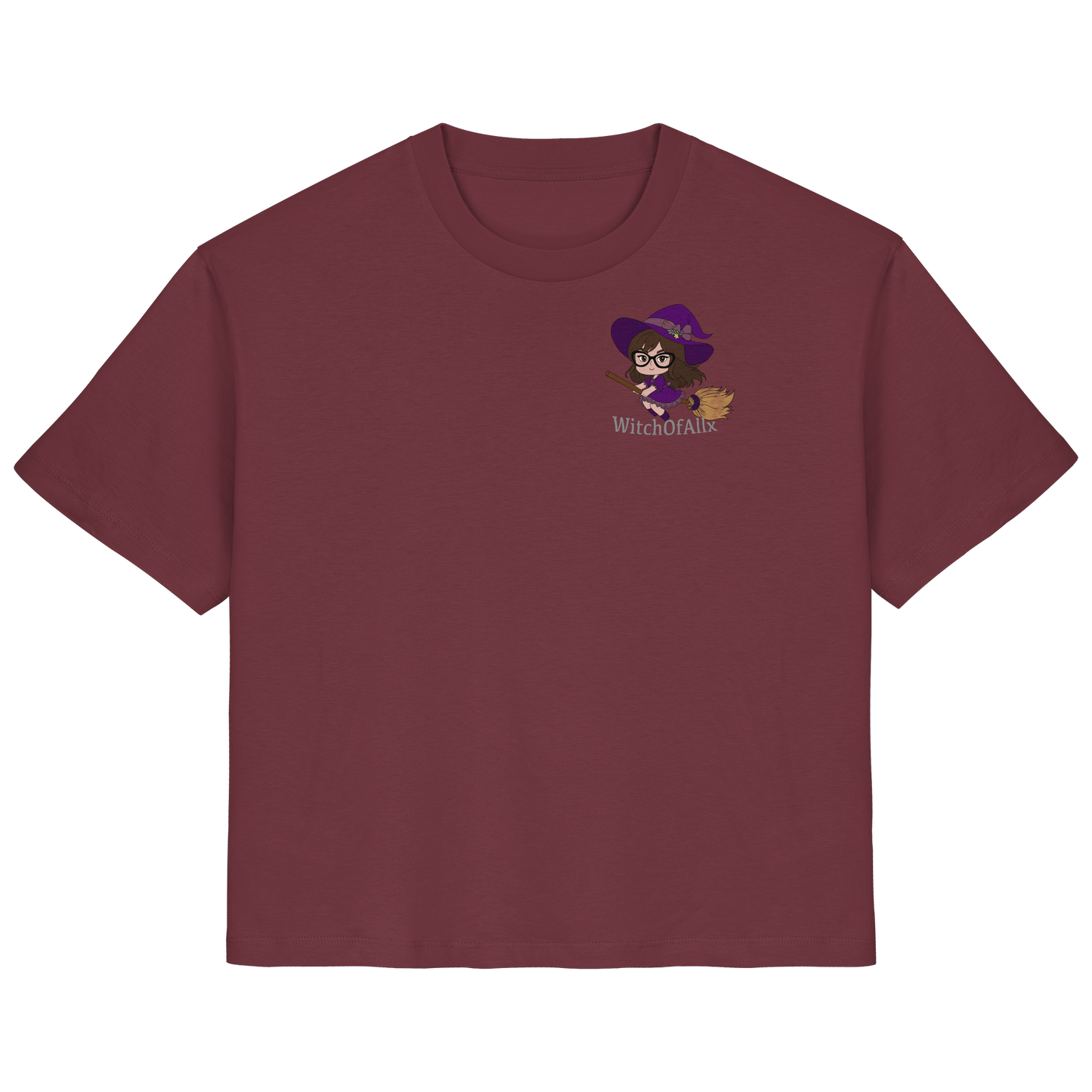 WitchOfAllx Besen - Ladies Organic Shirt