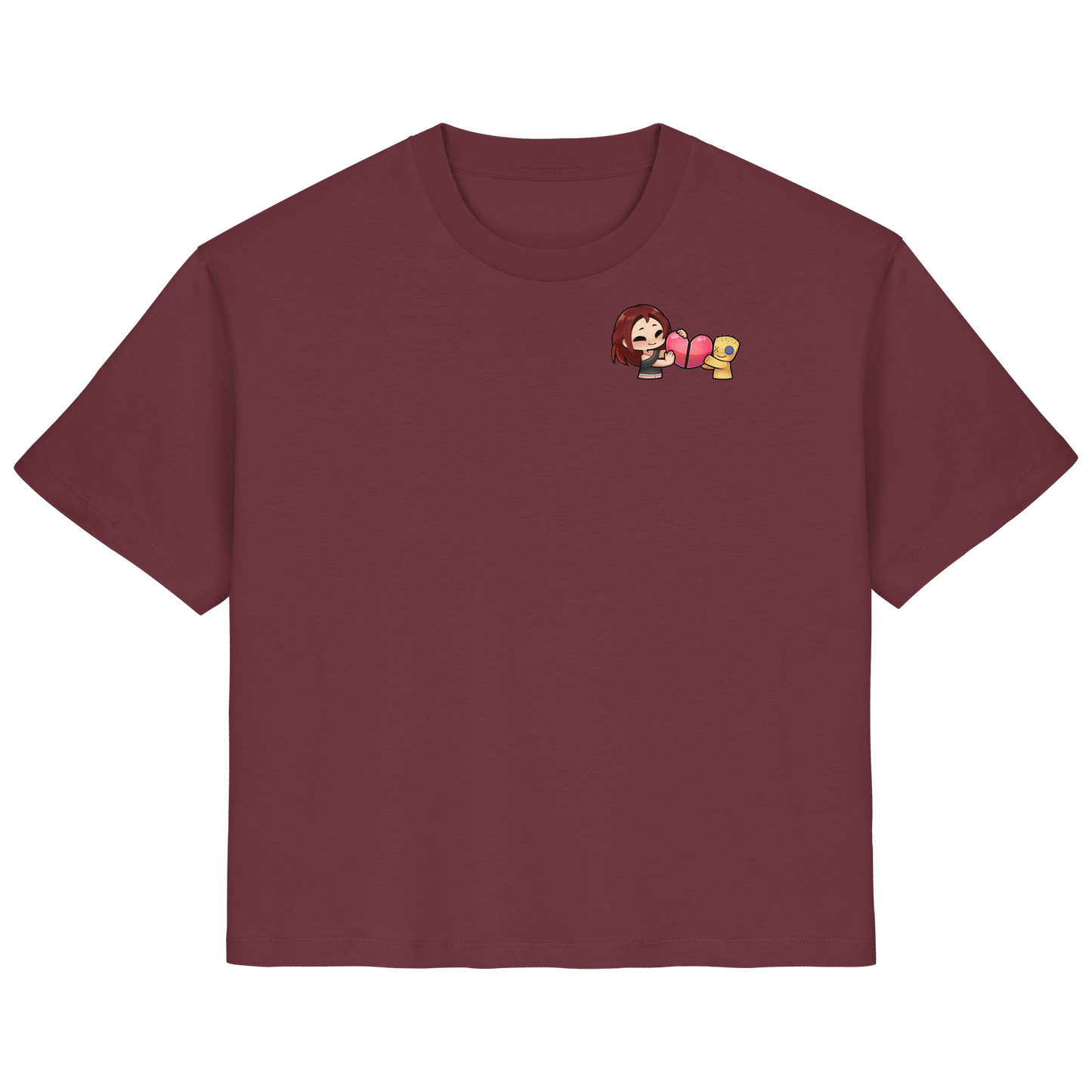 KoRngirL81 Herz - Ladies Organic Shirt