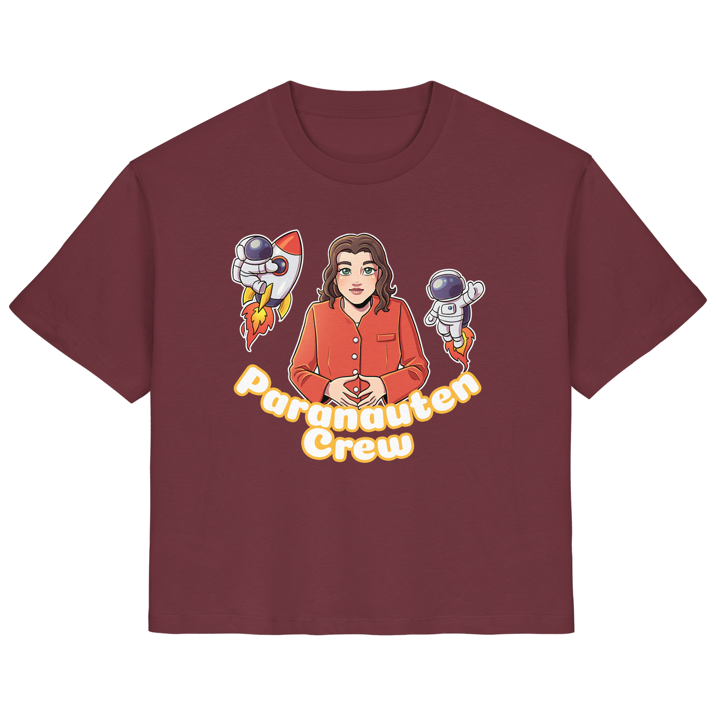 kairPARAvell Paranauten Crew - Ladies Organic Shirt (Frontprint)