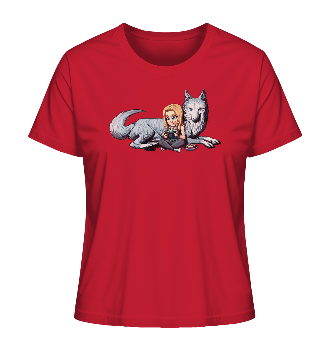 StaceyLucia Wolf - Ladies Organic Shirt