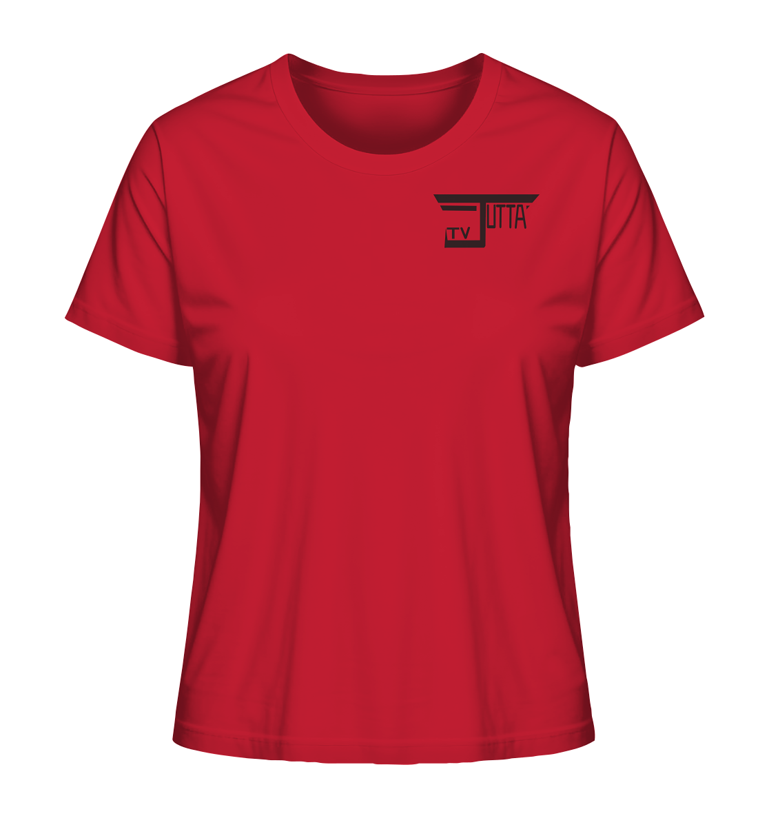 Jutta_tv Schriftzug - Ladies Organic Shirt