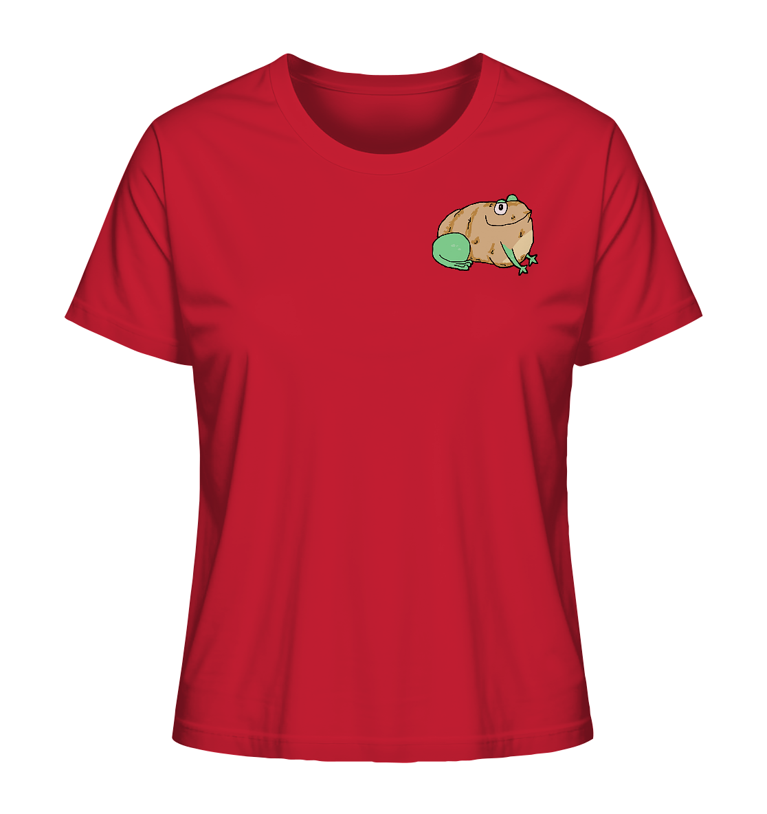 Aylana87 Kartoffelfrosch - Ladies Organic Shirt