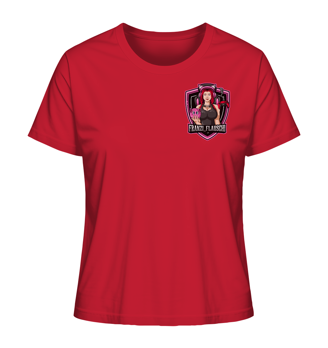 Franzi_Flauschi Logo - Ladies Organic Shirt