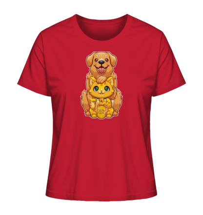 FeineKatze Goldig - Ladies Organic Shirt