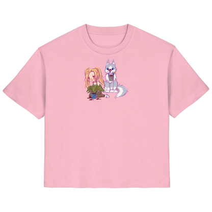 StaceyLucia Wolf Chibi - Ladies Organic Shirt