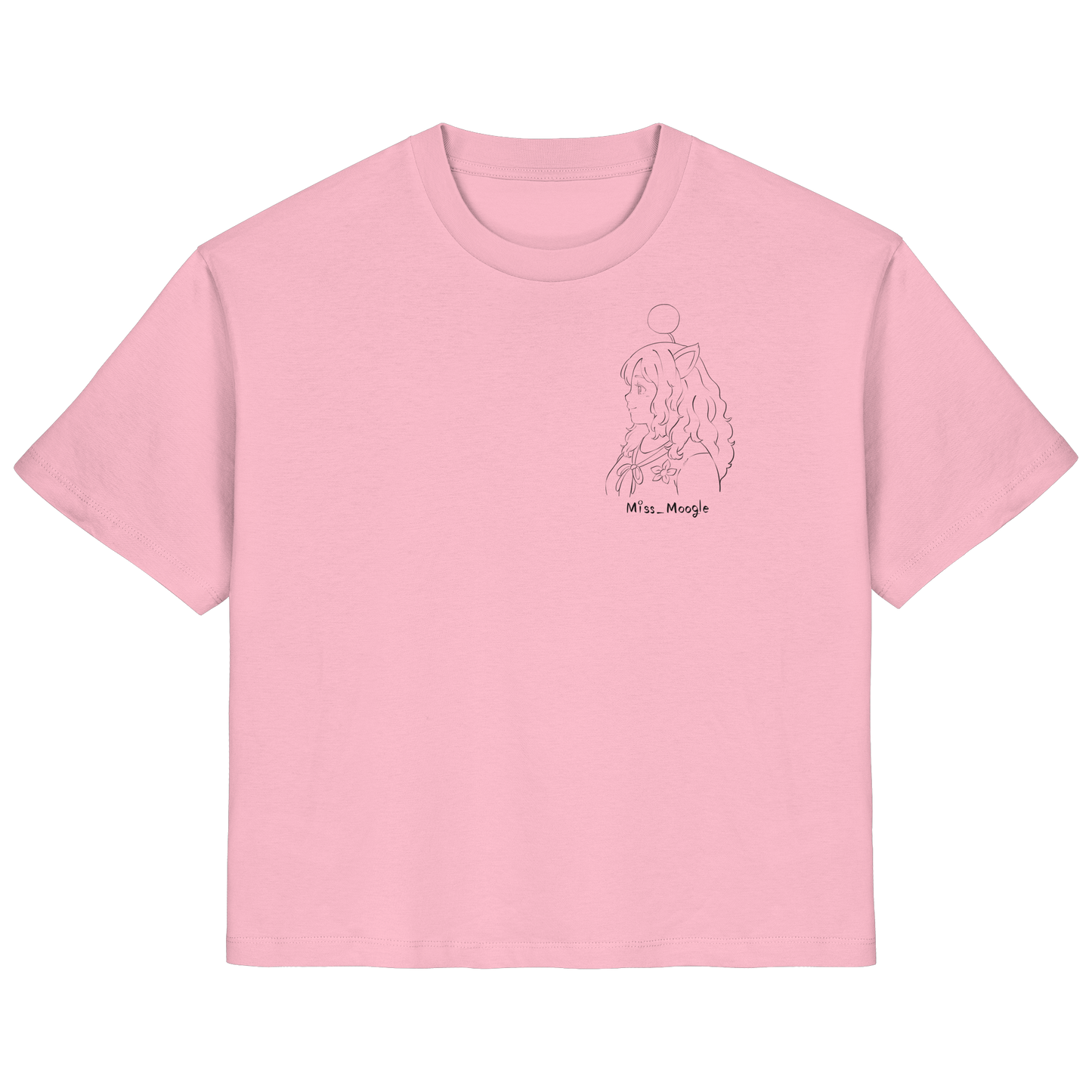Miss_Moogle Logo Sign - Ladies Organic Shirt