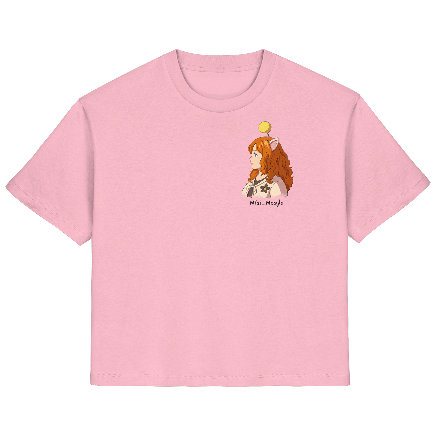 Miss_Moogle Logo colour - Ladies Organic Shirt