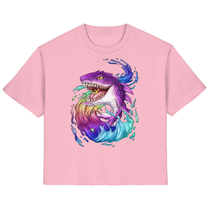 LupiArts Megalodon Crested - Ladies Organic Shirt