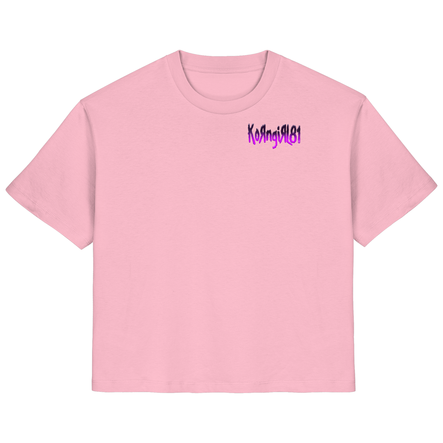 KoRngirL81 Logo - Ladies Organic Shirt