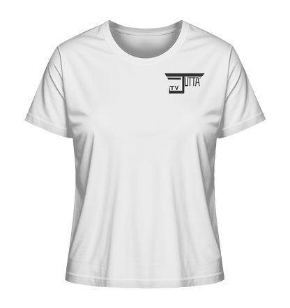 Jutta_tv Schriftzug - Ladies Organic Shirt