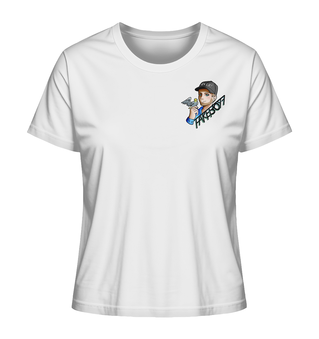 Fakeboy7 Logo - Ladies Organic Shirt