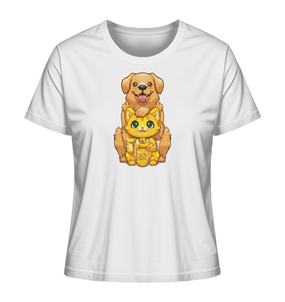 FeineKatze Goldig - Ladies Organic Shirt